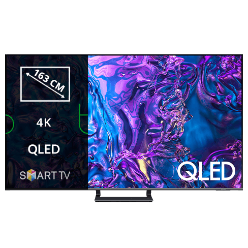 65" QLED Q77D 4K QE65Q77DATXXH išmanusis televizorius (Aitdaryta pakuotė)