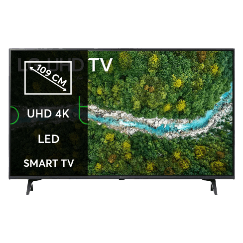 43" UHD 4K 43UP76703 išmanusis televizorius (Pažeista pakuotė)