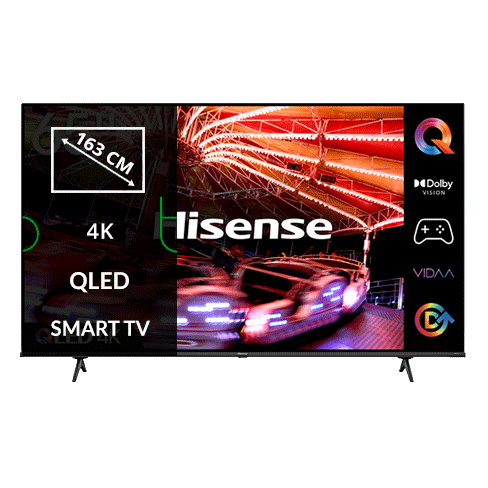 65" QLED 4K UHD 65E7HQ išmanusis televizorius (Atidaryta pakuotė)