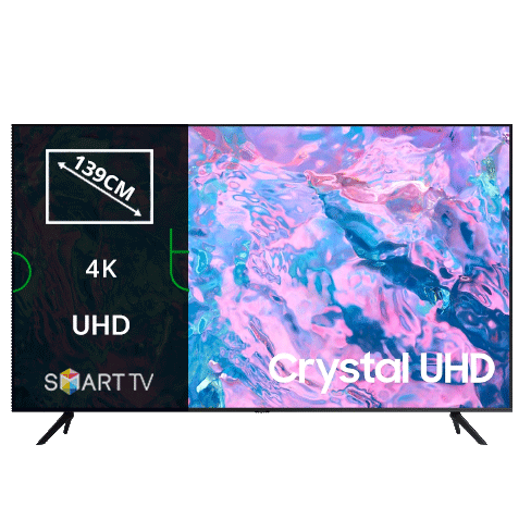 55" Crystal 4K UHD UE55CU7172UXXH išmanusis televizorius (Atidaryta pakuotė)