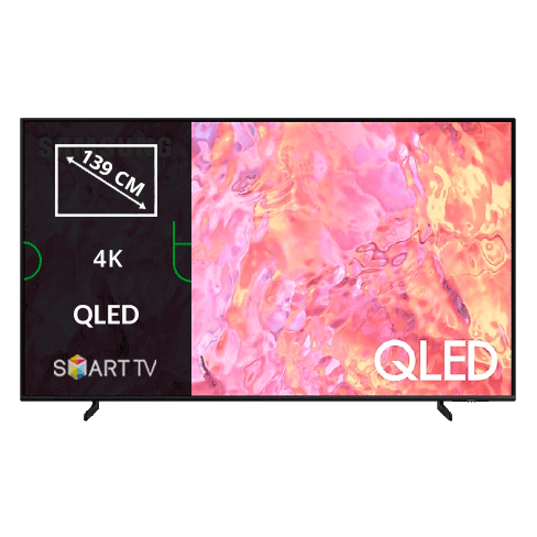 55" QLED 4K UHD QE55Q60CAUXXH išmanusis televizorius