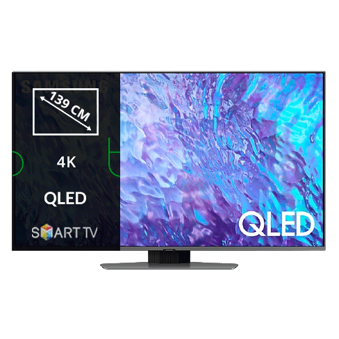 55" QLED 4K UHD QE55Q77CATXXH išmanusis televizorius