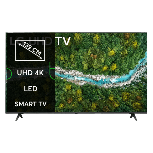 55" UHD 4K 55UP76703 išmanusis televizorius (Atidaryta pakuotė)