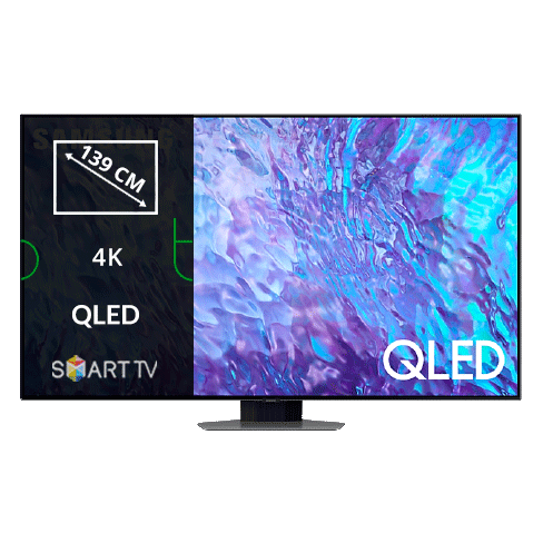 55" QLED Q80C 4K UHD QE55Q80CATXXH išmanusis televizorius