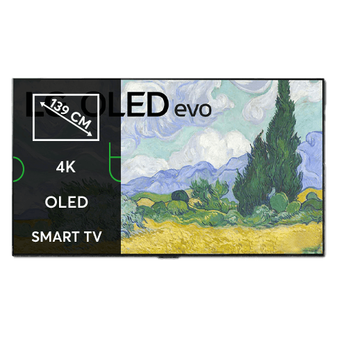 55" OLED 4K OLED55G13LA.AEU išmanusis televizorius