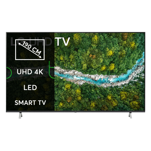 75" UHD 4K 75UP76703 išmanusis televizorius