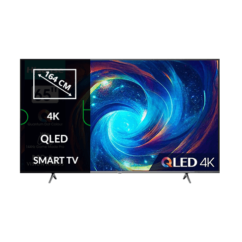 65" QLED 4K 65E7KQ išmanusis televizorius