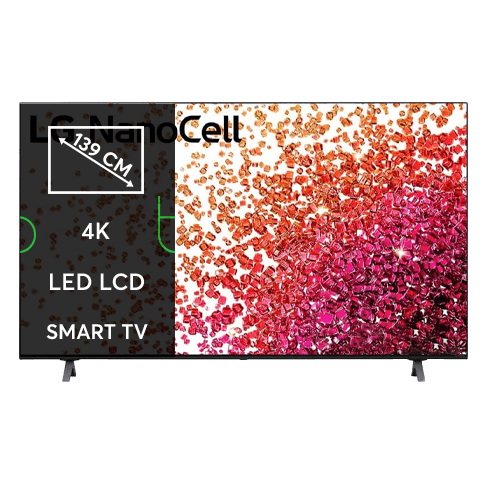 55" 4K 55NANO753PR.AEU išmanusis televizorius (Atidaryta pakuotė)