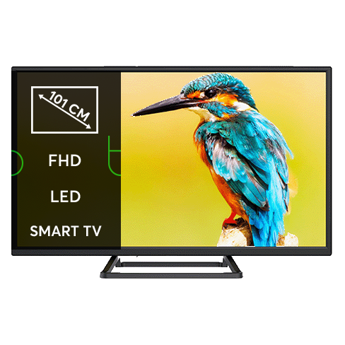 40" LEDTV40A1T2 išmanusis televizorius