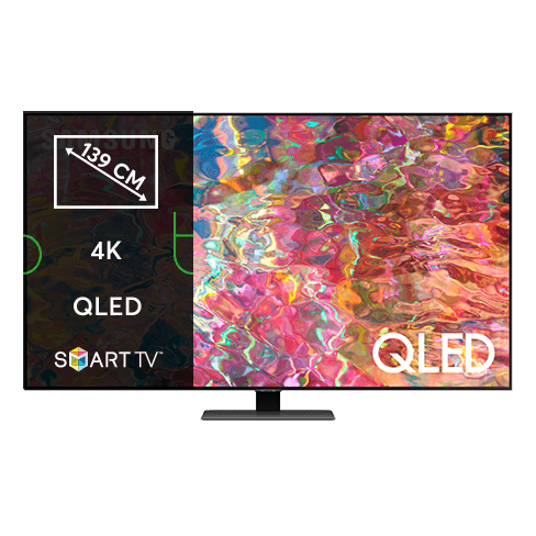 55" QLED Q80B QE55Q80BATXXH išmanusis televizorius