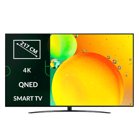 86" NanoCell 4K 86NANO753QA išmanusis televizorius