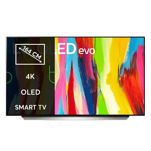 65" OLED OLED65C22LB išmanusis televizorius (Atidaryta pakuotė)