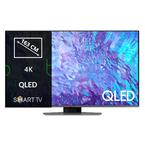 65" QLED 4K UHD QE65Q77CATXXH išmanusis televizorius (Atidaryta pakuotė)