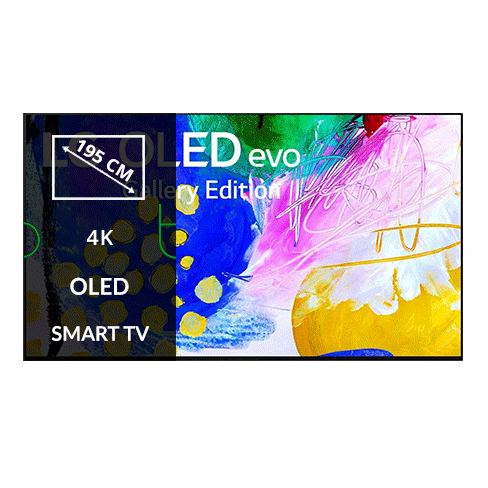 77" 4K UHD OLED OLED77G23 išmanusis televizorius