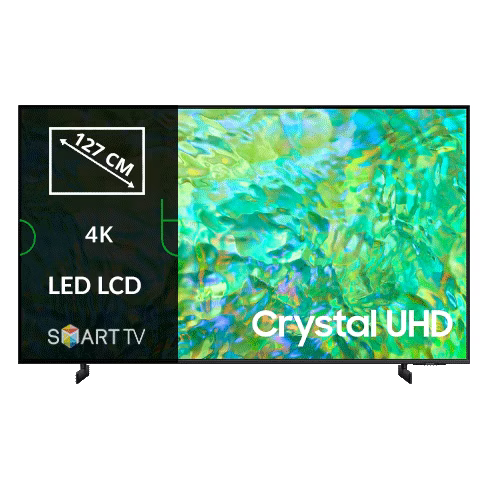 50" 4K UHD UE50CU8072UXXH išmanusis televizorius (Atidaryta pakuotė)