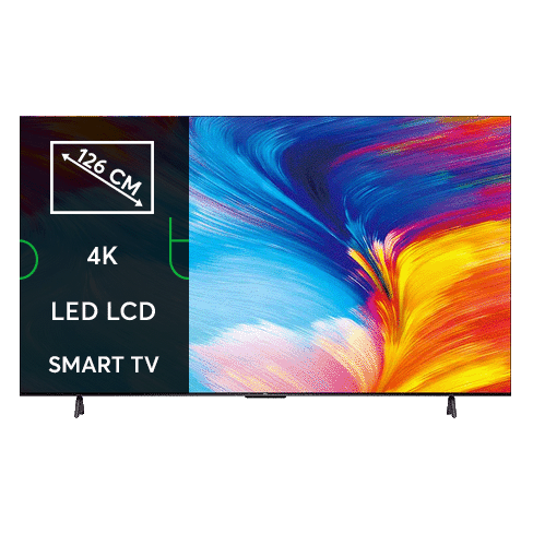 50" LED LCD 50P635 išmanusis televizorius