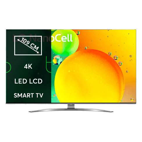 43" NanoCell 4K UHD 43NANO783QA išmanusis televizorius