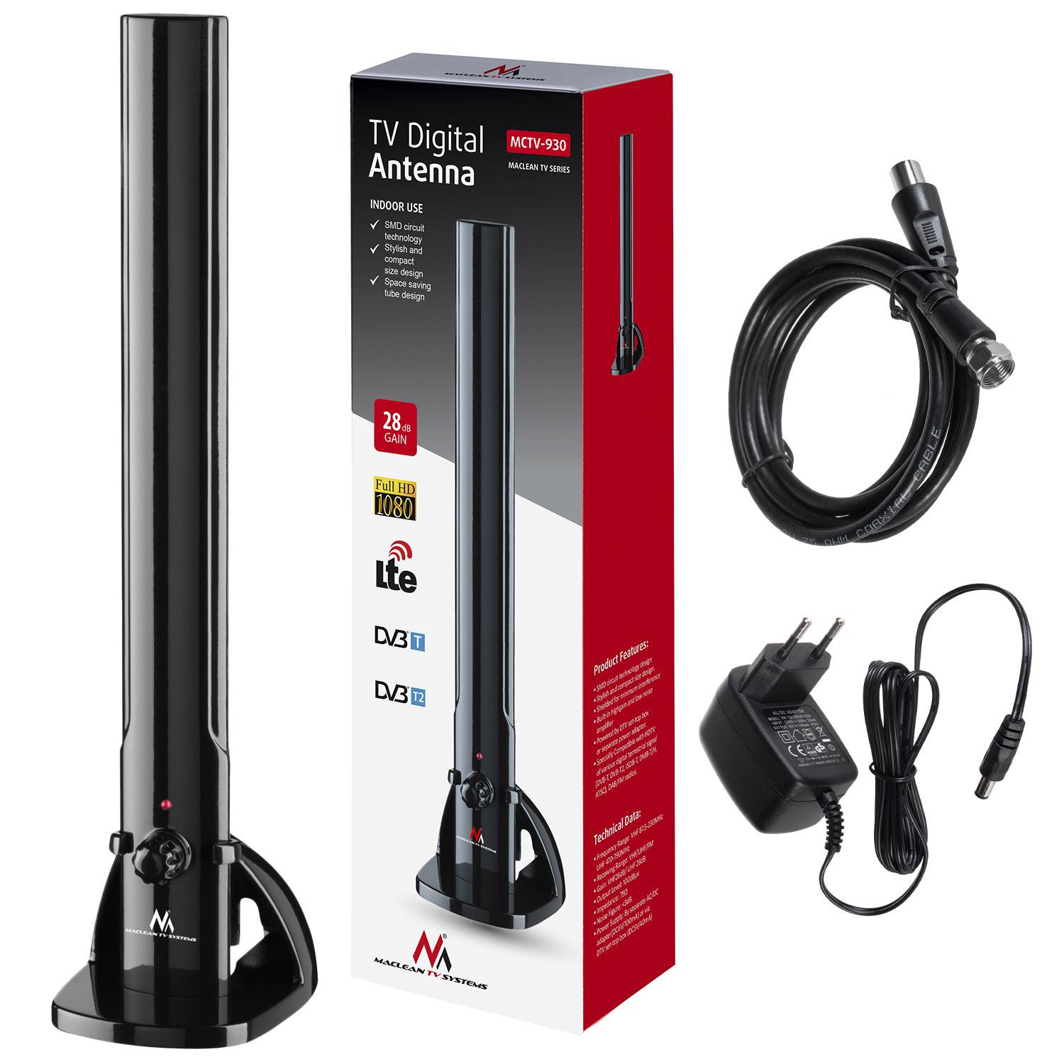 Antena Maclean MCTV-930