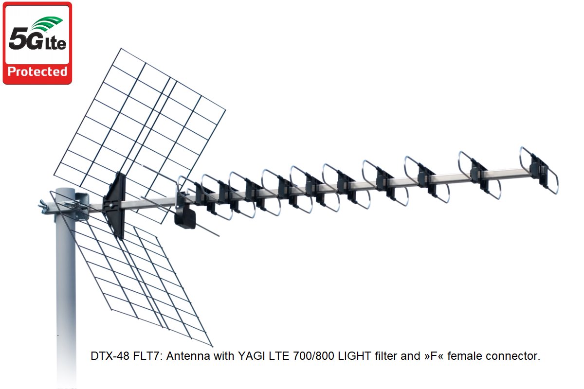 Antena ISKRA DTX-48 FLT7