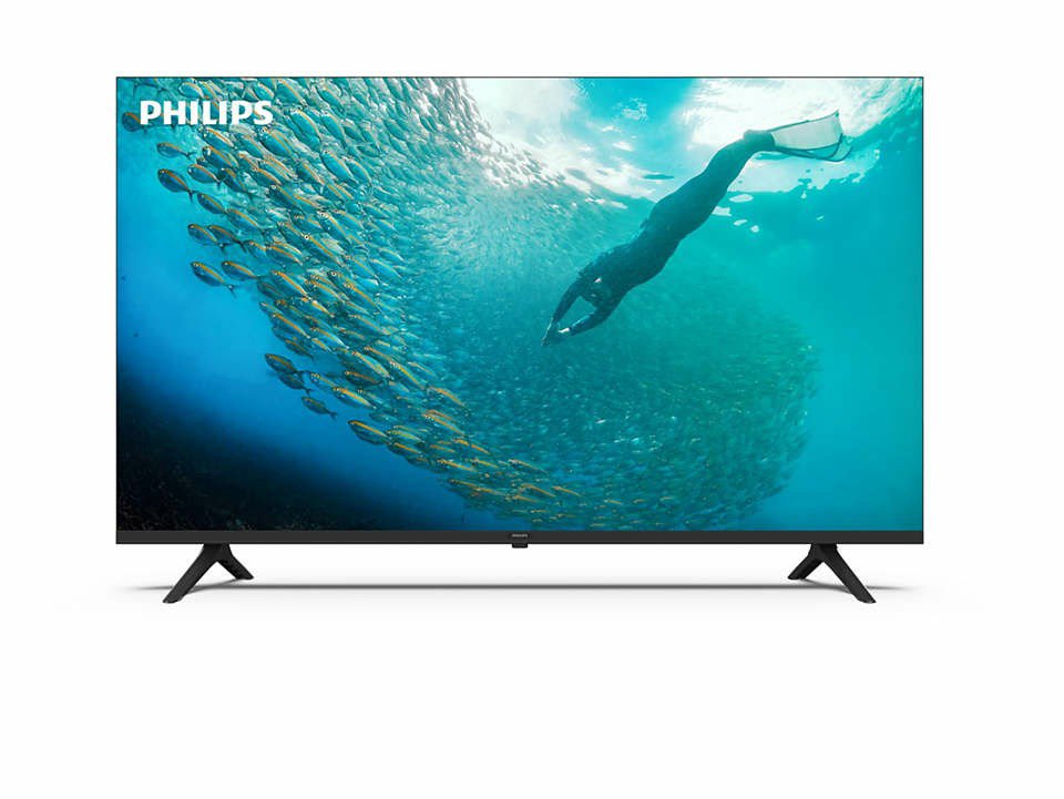 Philips 43PUS7009/12 televizorius 109,2 cm (43") 4K Ultra HD Smart TV „Wi-Fi“ Juoda