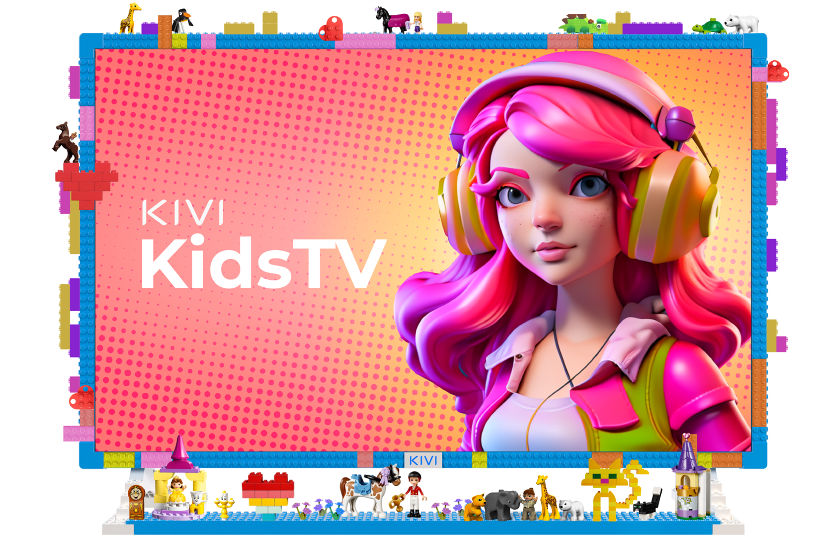 Televizorius KIVI KidsTV 32"