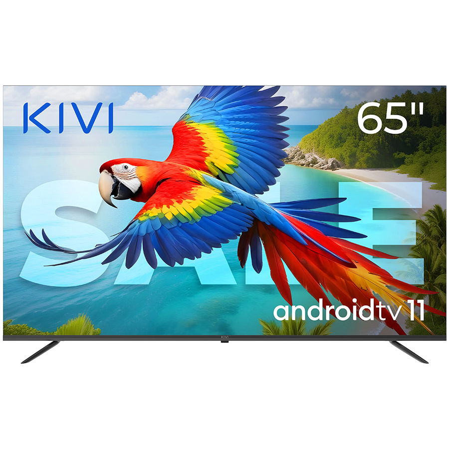 65", UHD, Android TV 11, Black, 60 Hz, AV1, Sound 2x12W, 111 kWh/1000h, Energy G, WiFi5G, BT5.1