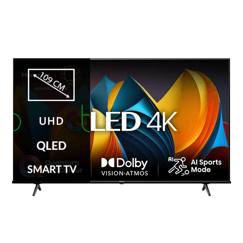 43" 4K QLED 43E7NQ išmanusis televizorius