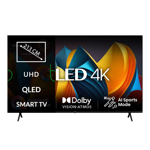 85" 4K QLED 85E7NQ išmanusis televizorius