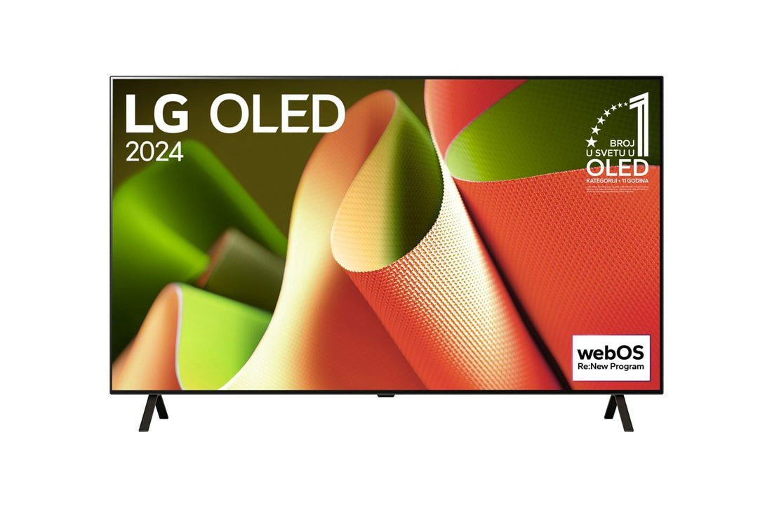 LG OLED48B43LA televizorius 109,2 cm (43") 4K Ultra HD Smart TV Wi-Fi Juoda