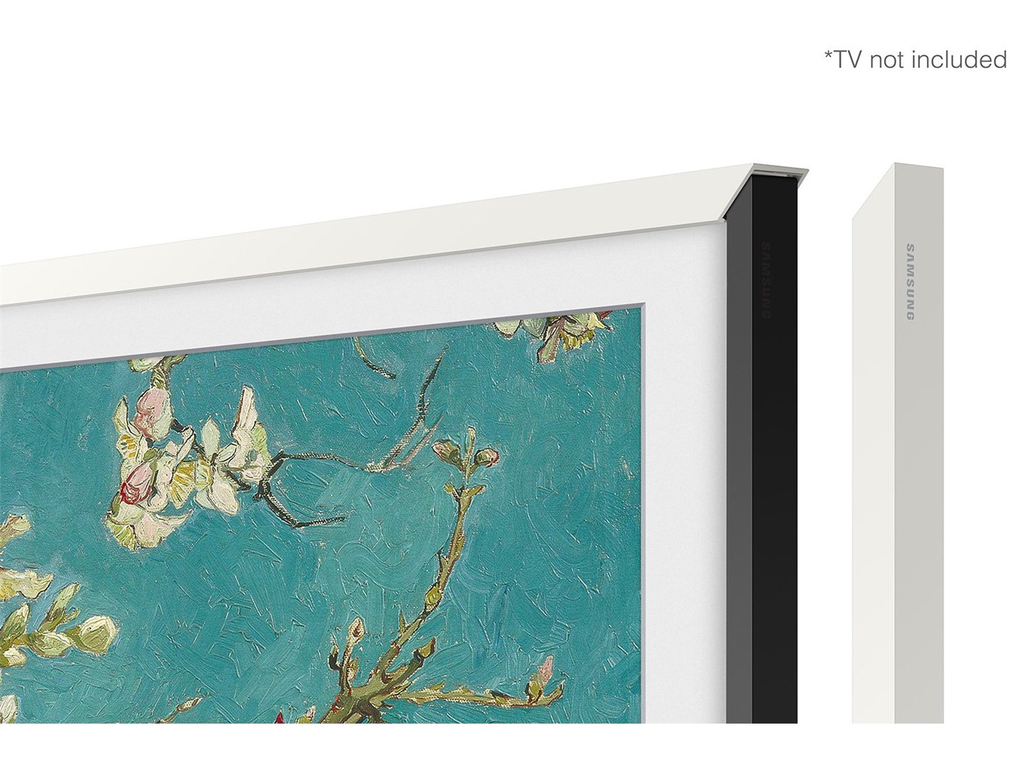 TV rėmas SAMSUNG Frame 65" televizoriui, Baltas (VG-SCFA65WTBXC)