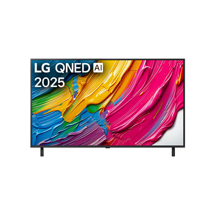 Televizorius  LG 55QNED80A3A  55  Smart TV  webOS  UHD  Black