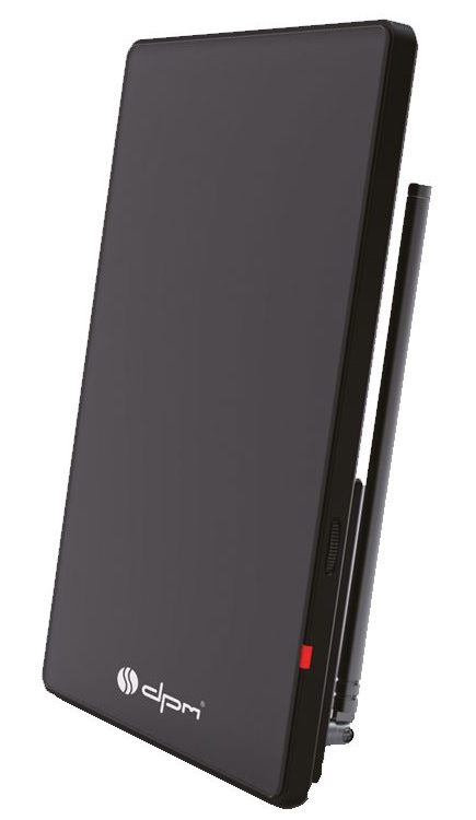 Antena KITI TV DVB-T kambarinė su stiprintuvu 42 dB