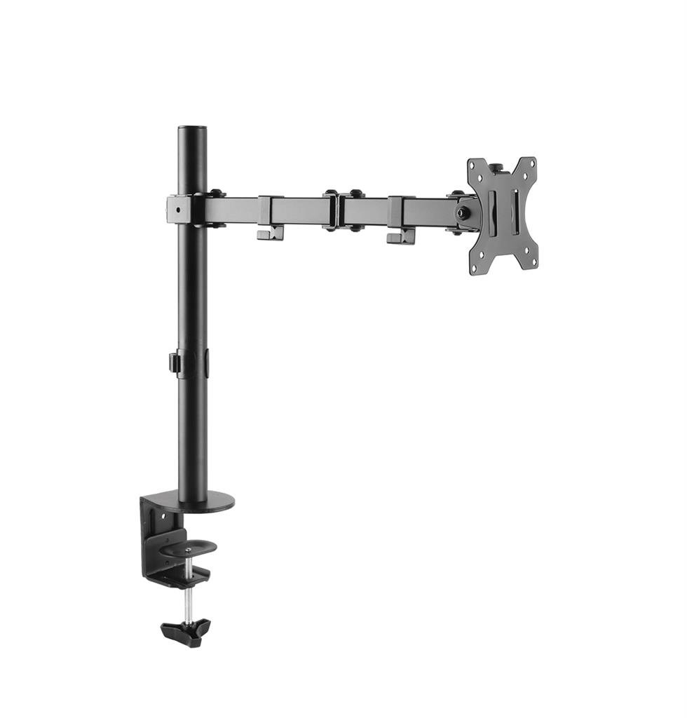 ART Desk Holder L-01X Universal for 1 monitor LCD black 13-32'' 8KG