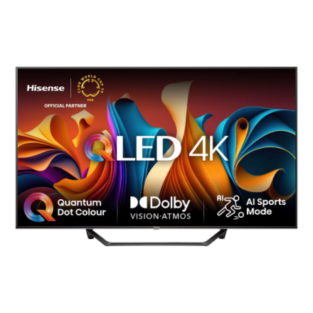 Televizorius  Hisense 55A7NQ  55  Smart TV  VIDAA  UHD  Black