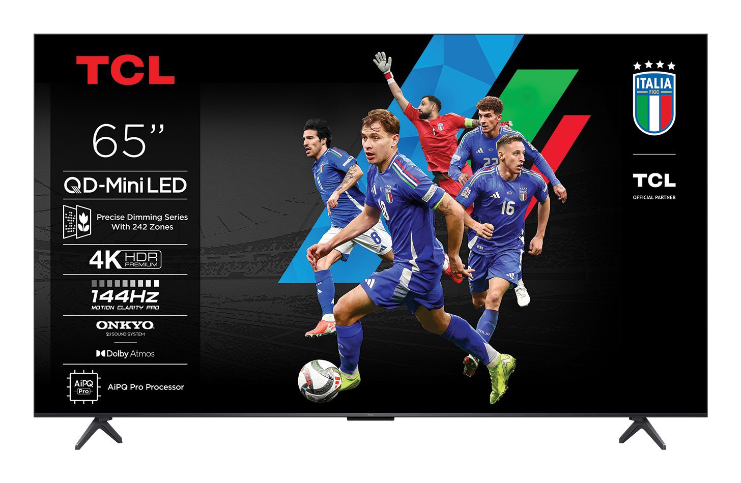 TCL C6K 65C6K televizorius 165,1 cm (65") 4K Ultra HD Smart TV „Wi-Fi“ Metalinis