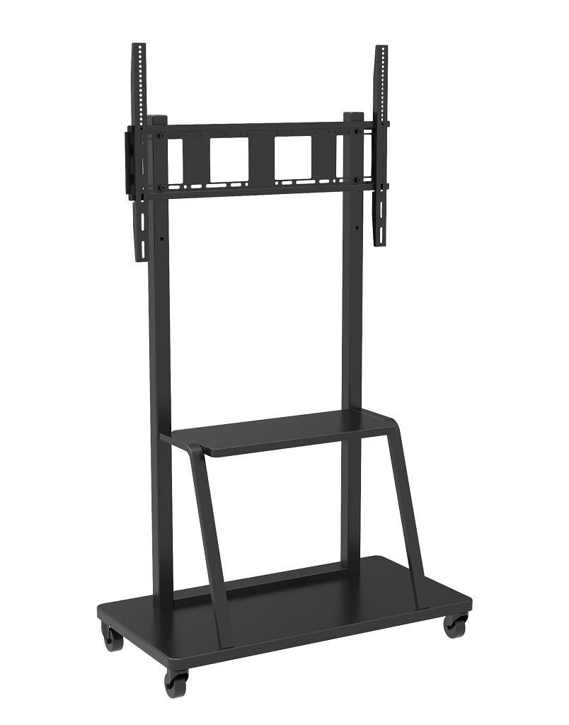 Techly mobilus stovas dideliems TV LCD/LED/Plasma 55''-100'' 150 kg VESA su lent