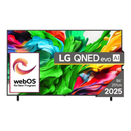 Televizorius  LG TV  86QNED85A3C  86  Smart TV  webOS 25  4K UHD
