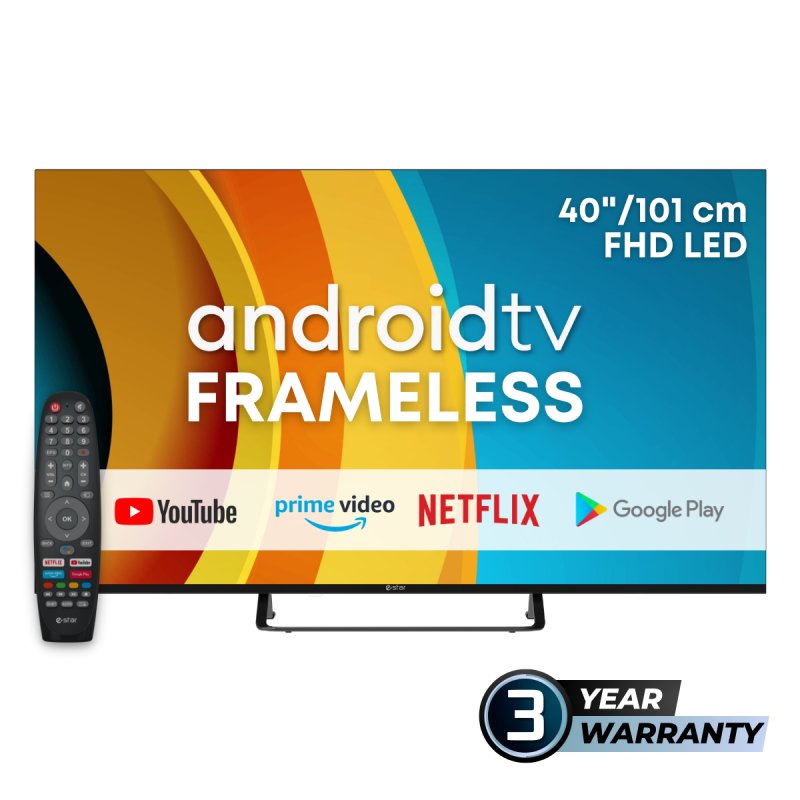 Televizorius eSTAR 40" LEDTV40A3T2
