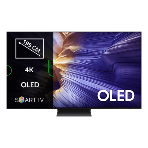77" 4K OLED S90F QE77S90FAEXXH išmanusis televizorius
