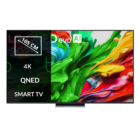 Televizorius LG 65QNED85A3C, 65", 165 cm, 4K UHD (2160p), webOS
