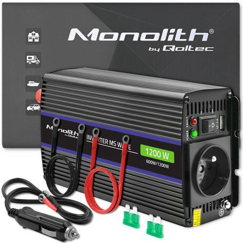 Monolitinis įtampos keitiklis Qoltec 51925