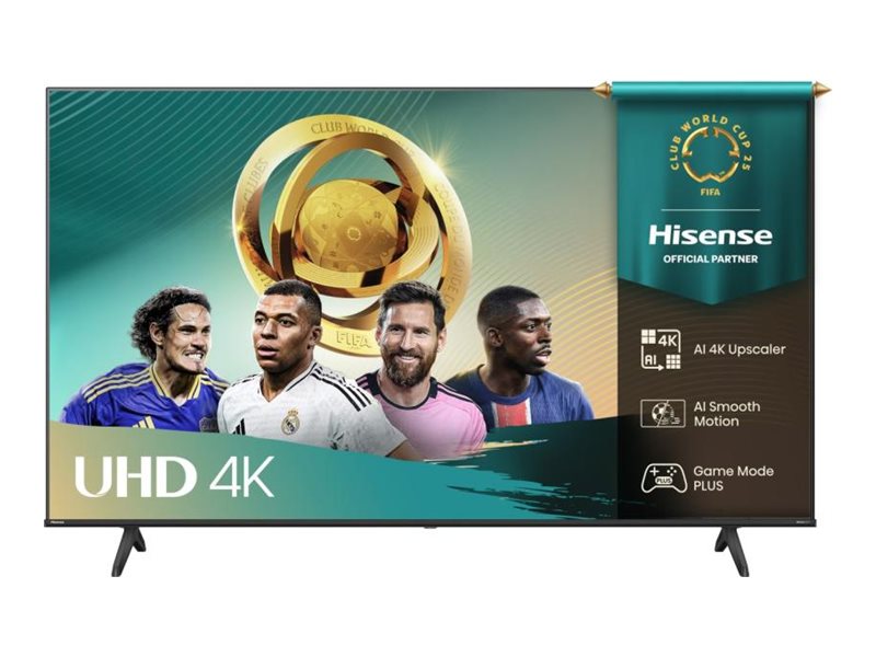Hisense UHD Smart TV | 43A6Q | 43" | Smart TV | VIDAA OS | UHD | Black