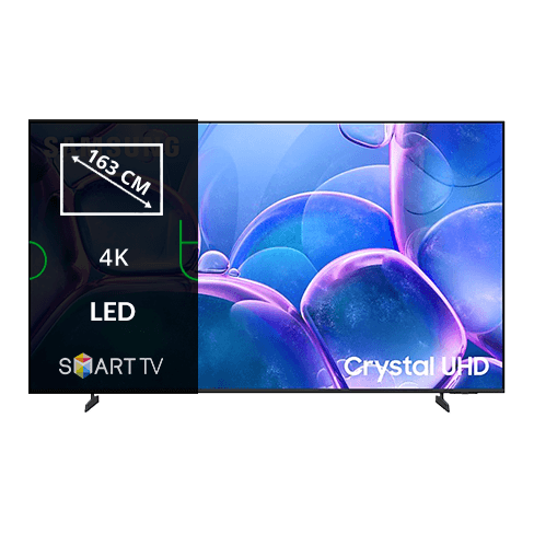 Samsung 65" 4K LED Crystal U7022F UE65U7022FKXXH išmanusis televizorius