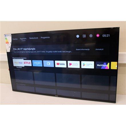 Xiaomi A2  55" (138 cm)  Smart TV  Android TV  4H UHD  USED, ACTIVATED OS