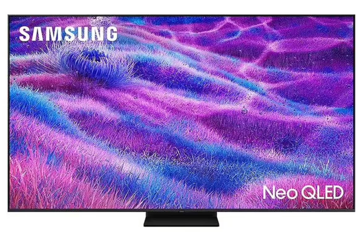 TV SetSAMSUNG85"4K/SmartQLED3840x2160TizenGreyQE85QN80FAUXXH