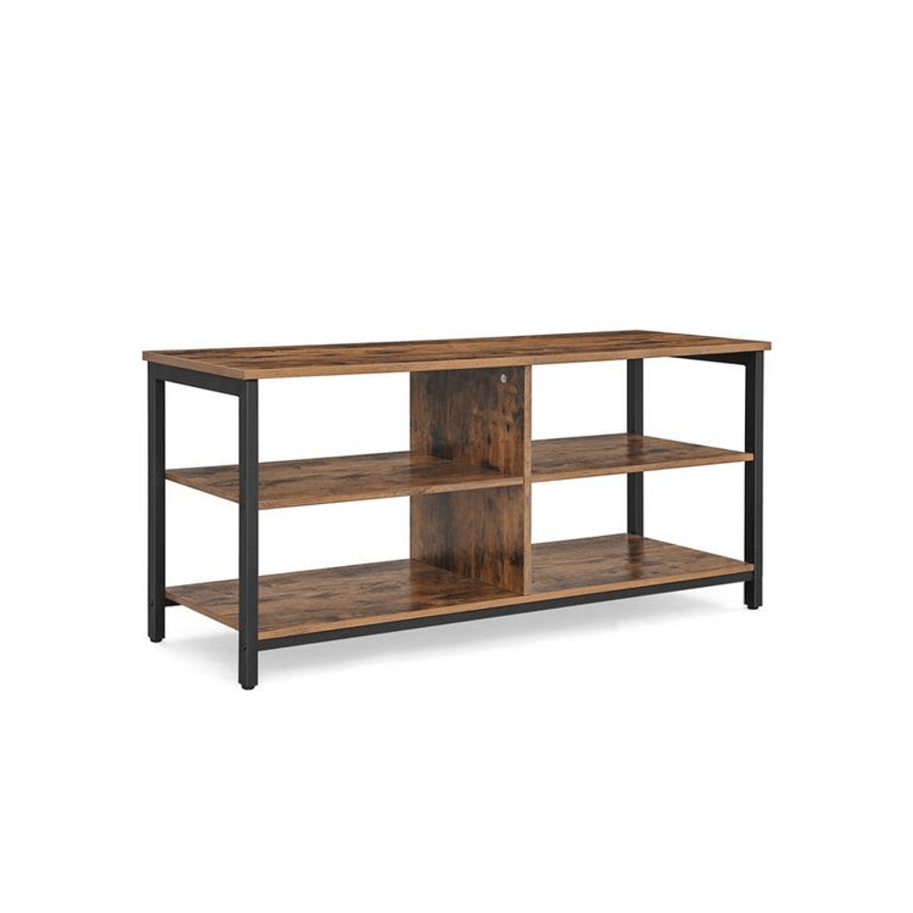 "Rustic" stiliaus TV staliukas | 4 lentynos | 40 x 110 cm