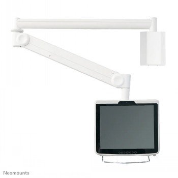 NEWSTAR MEDICAL FLAT SCREEN WALL MOUNT (162 CM LONG/170 CM HIGH) 10-24" WHITE