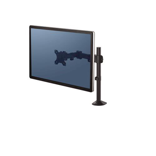 Fellowes Reflex 8502501 monitoriaus laikiklis arba stovas 81,3 cm (32") Juoda Stalas