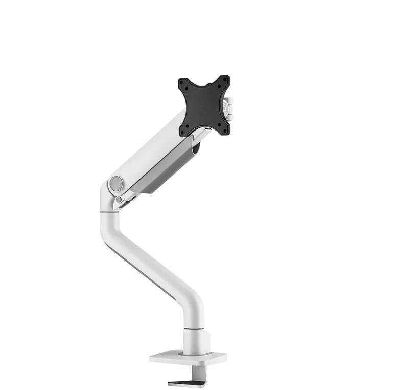 NEOMOUNTS SELECT DESK MOUNT, SINGLE DISPLAY (TOPFIX CLAMP &GROMMET) WHITE
