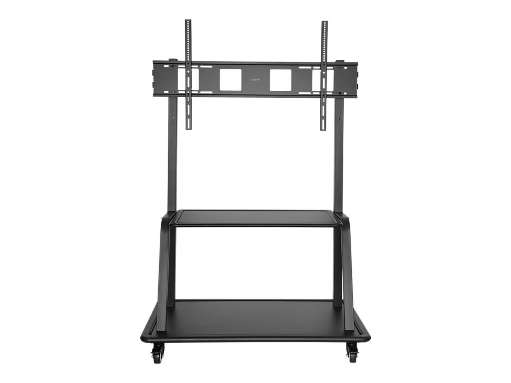 LOGILINK BP0085 TV monitor cart 60–105inch height adjustable 150kg max.